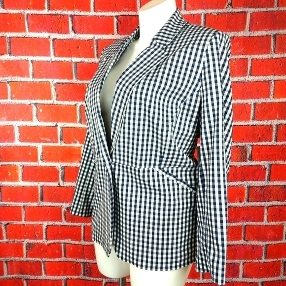Rafaella Gingham Blazer - Picture 2 of 11